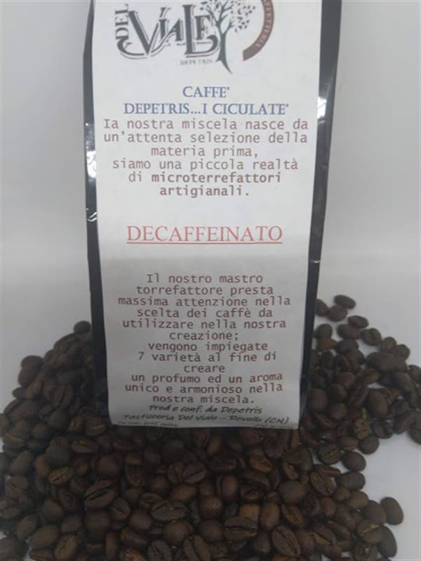 CAFFE' DEPETRIS ...I CICULATE'  DECAFEINATO macinato