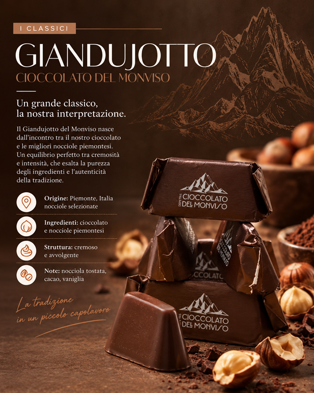 GIANDUJOTTO CIOCCOLATO DEL MONVISO